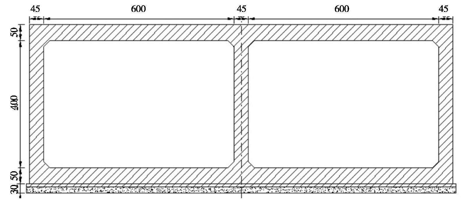 双孔箱涵收缩缝施工,箱涵结构受力不满足如何加固