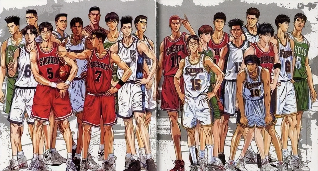 灌篮高手里队员们穿什么鞋,灌篮高手都穿什么球鞋