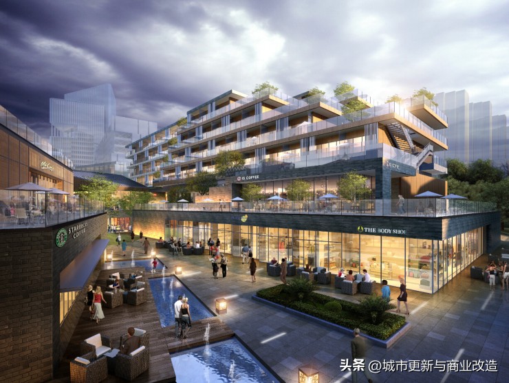 商业街区建筑设计平面图,商业街建筑设计手绘图