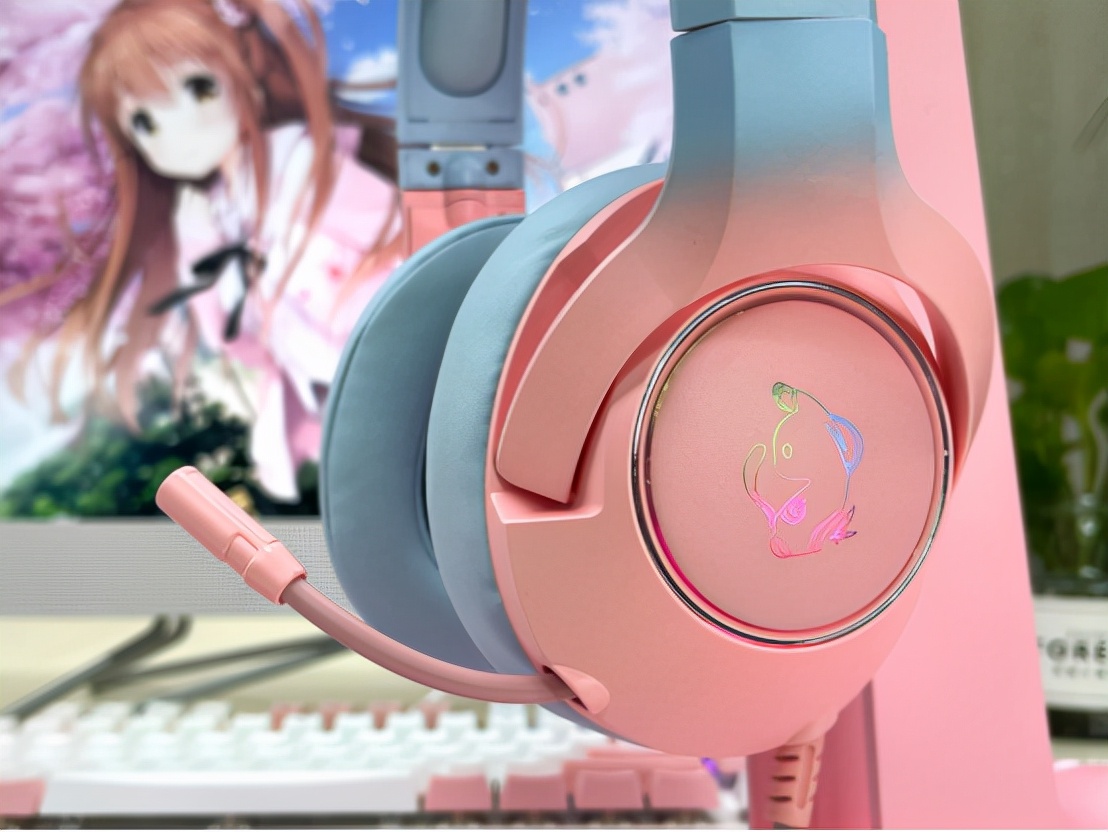 onikumax15猫耳耳机测评,粉猫耳耳机测评