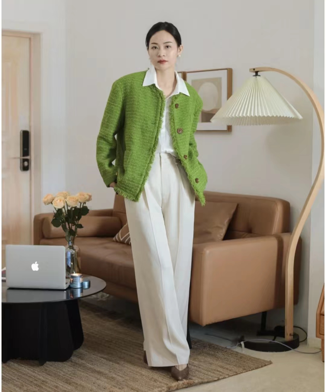 绿色配什么颜色最搭配比较高级,绿色和什么颜色搭配高级感