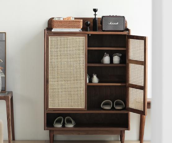 简约经典的家具选择兼具视觉美感,原木新中式极简轻奢风格家具