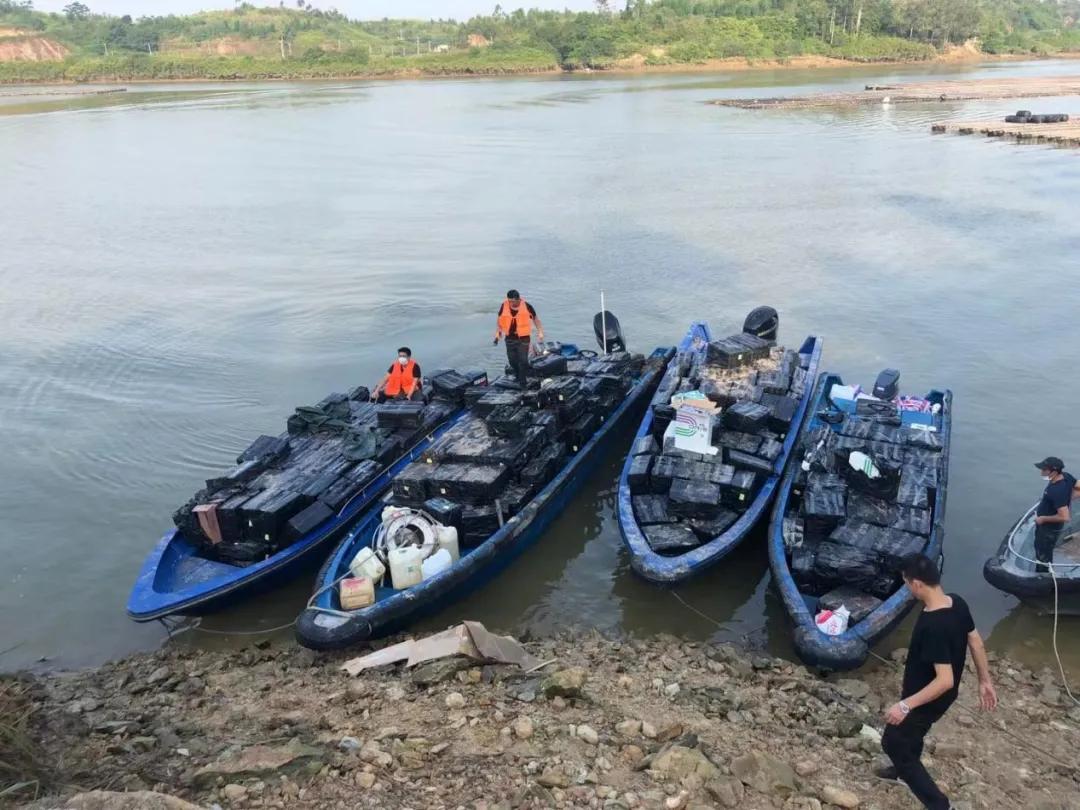 涉案香烟金额达1亿,案值4亿走私案