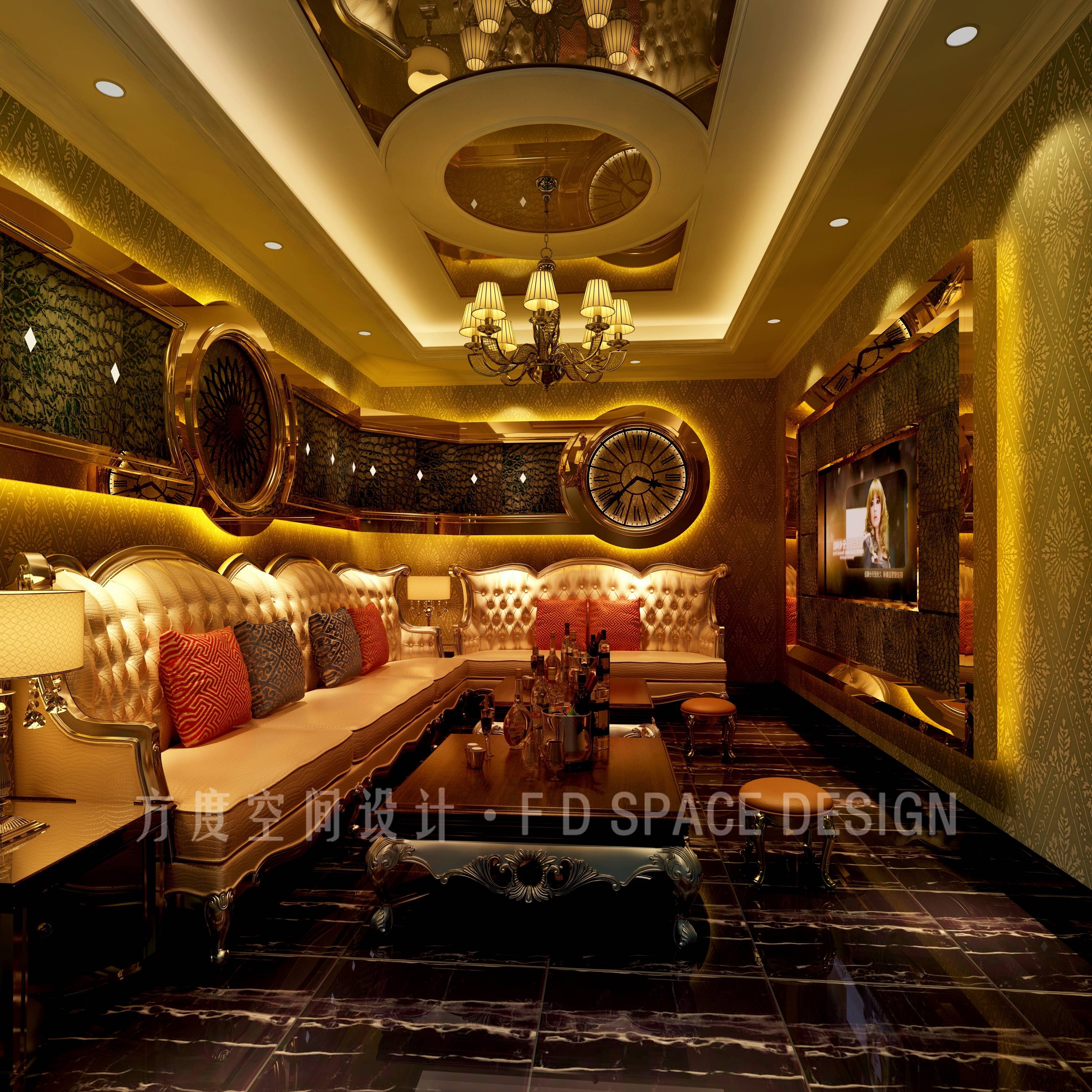 ktv设计装修费用标准,ktv装修设计师多少钱一平方