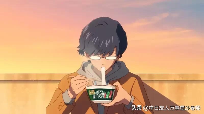 日清兵卫油豆腐乌冬面广告,日清兵卫面