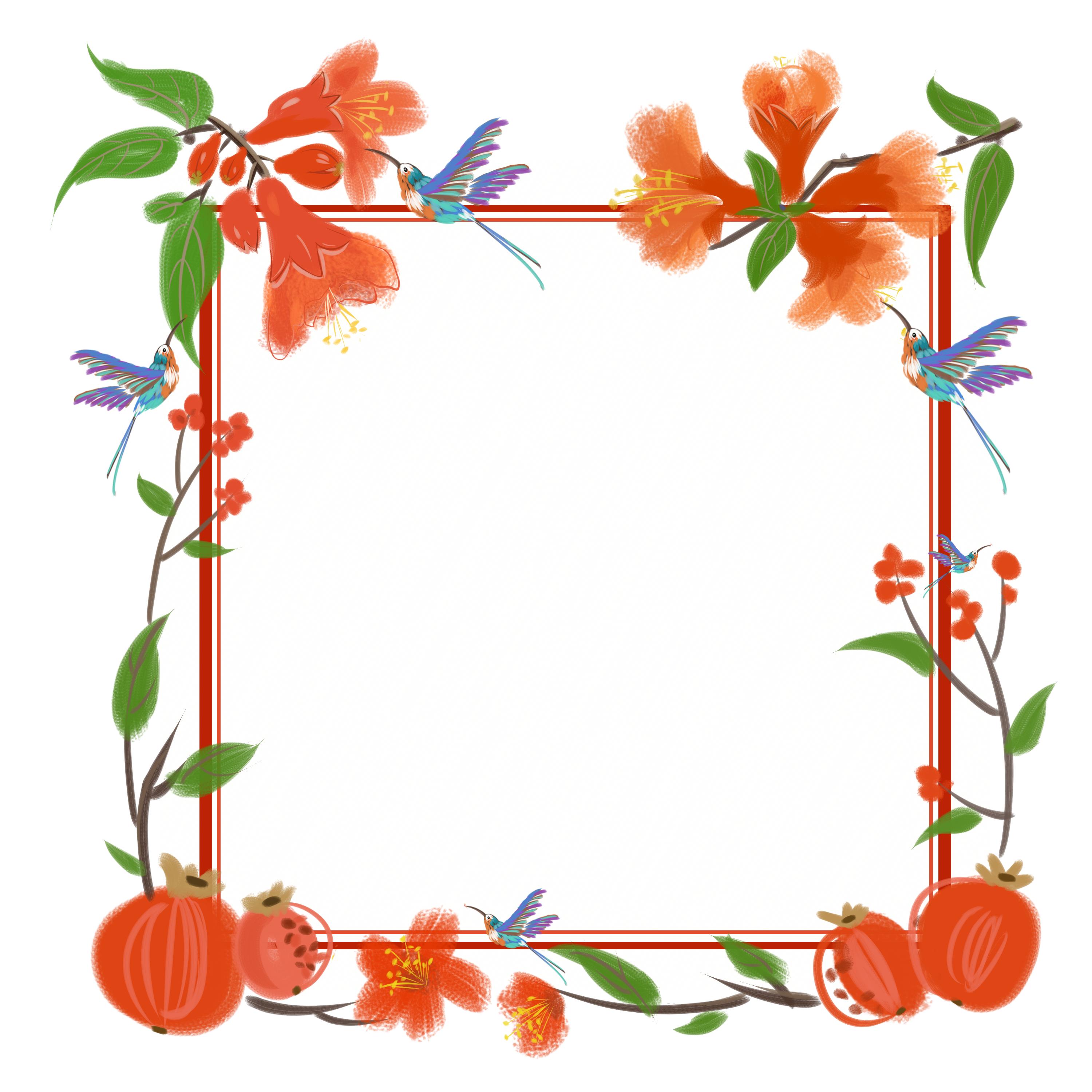 花式边框手绘图片,花式边框设计