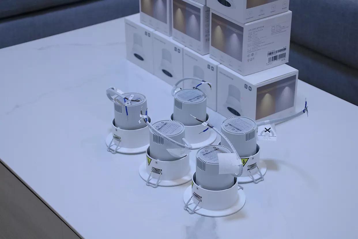 米家灯评测,米家蓝牙mesh智能射灯开箱评测