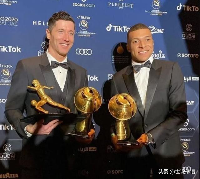 梅西拿奖c罗,c罗莱万争欧洲