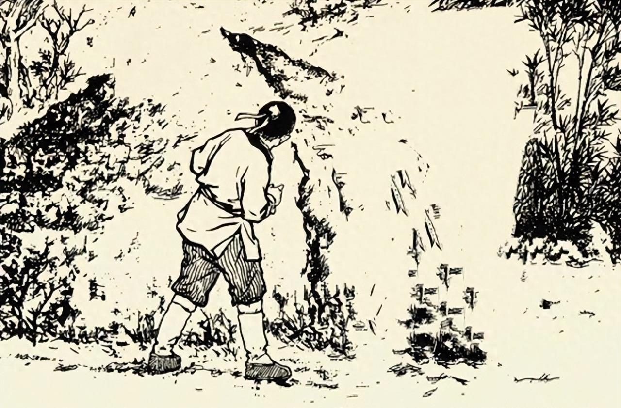 采药少女遭草割伤，次日头上生绿叶，道士解惑：草欲求你为妻