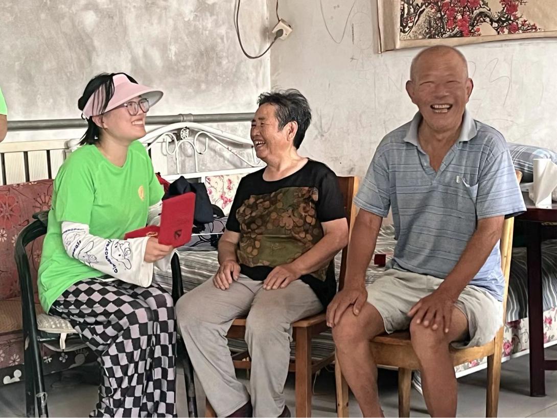 山东学子三下乡情系老人温暖守望,山东学子三下乡发挥榜样力量