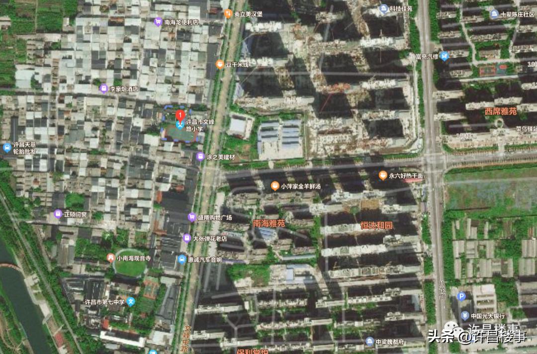 许昌市中小学学区最新划分详情,许昌市中小学学区划分图解