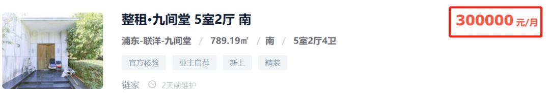 一个月三十万，能租到什么样的房子