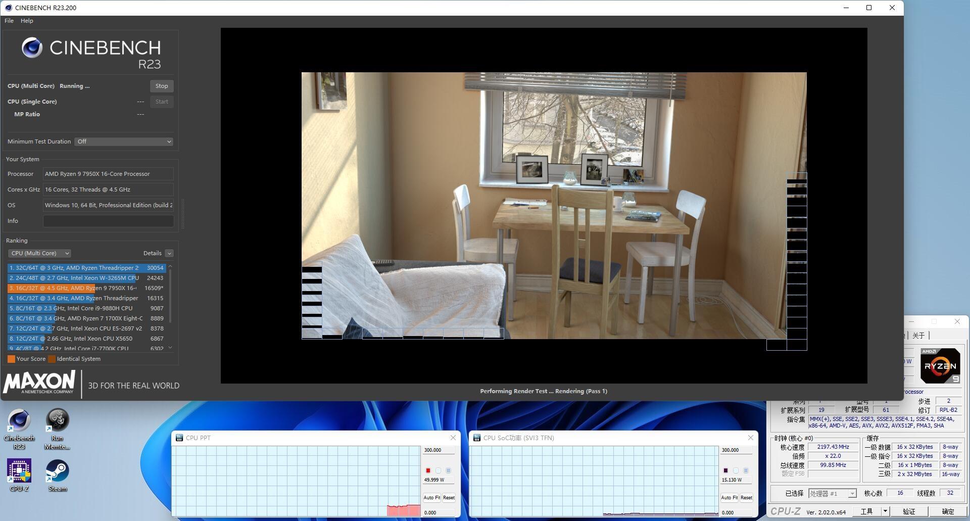 inteli913900k渲染,raptorlakes