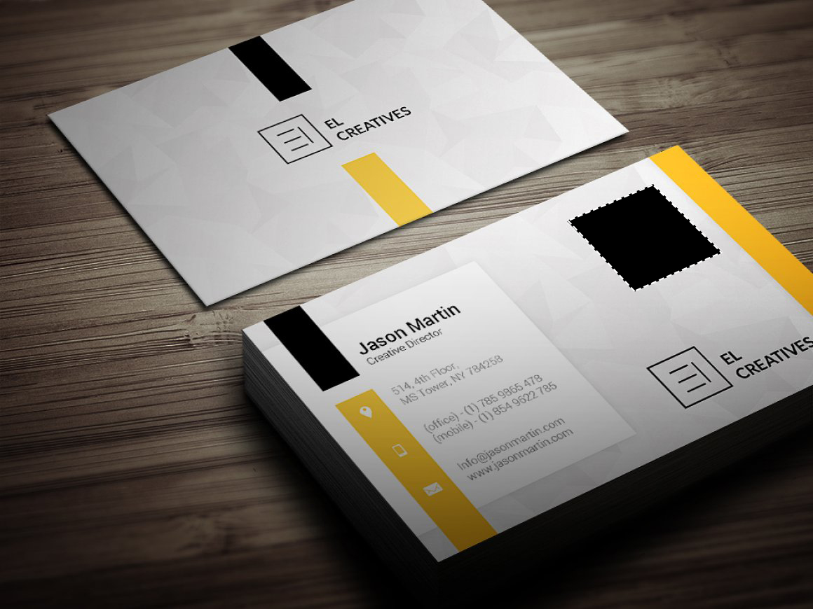 商务名片设计欣赏极致留白,高级商务简约名片设计