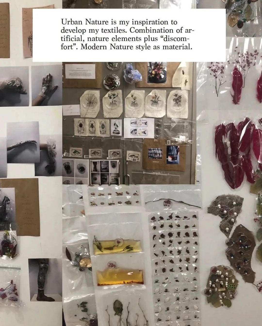 将鲜花封存,变成华服,玩转自然材料的日本设计师