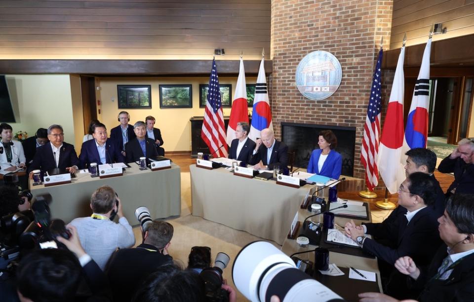 美日韩三国发表声明,台海日本最新24小时消息