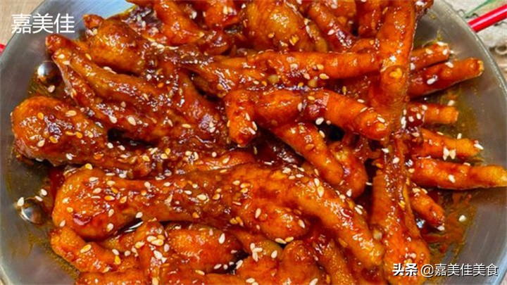 鸡爪好吃有诀窍试试这个新做法,鸡爪这样做全家人都爱