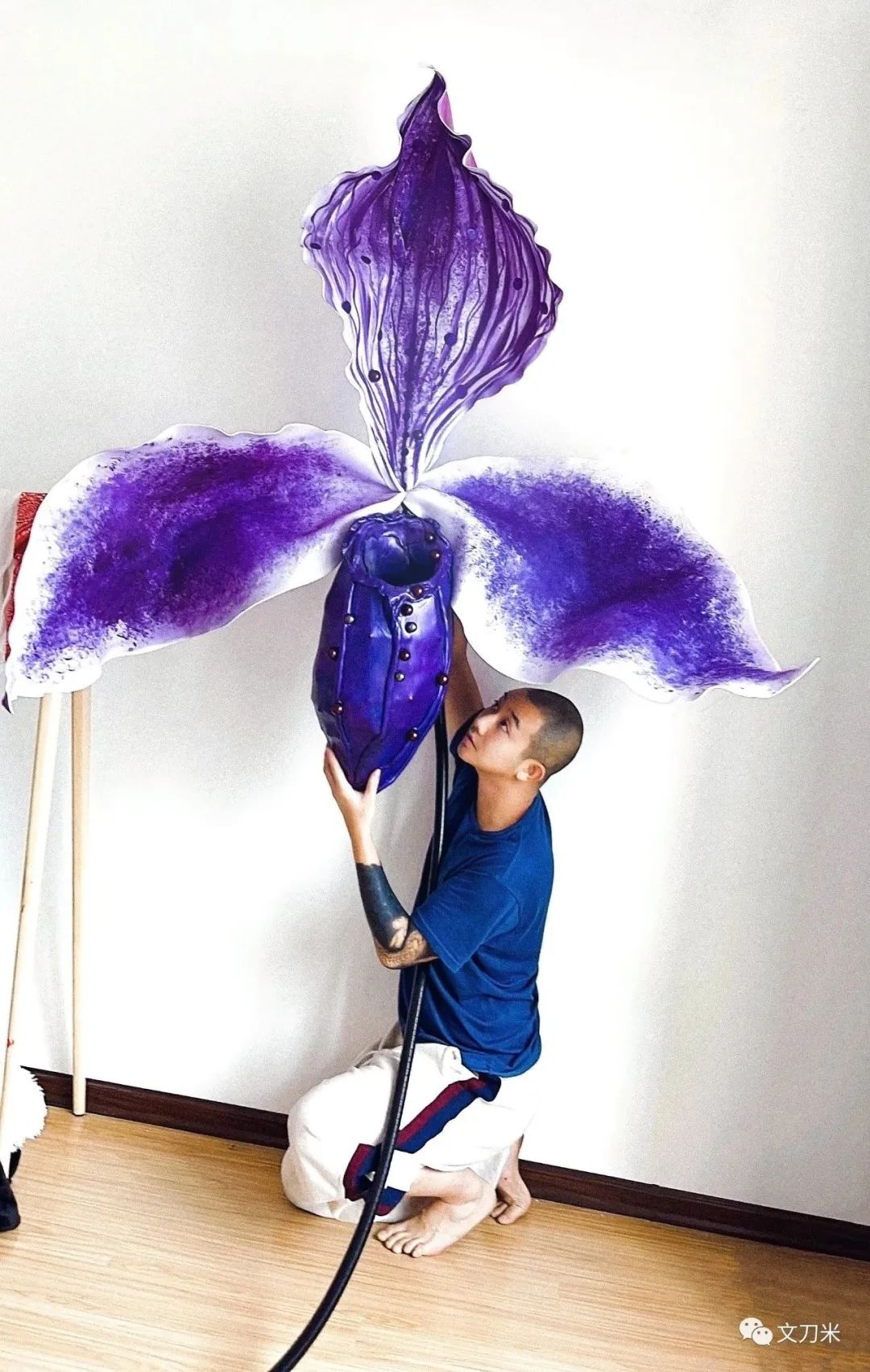 34岁转行即火|大品牌、明星争相找这位新手做花