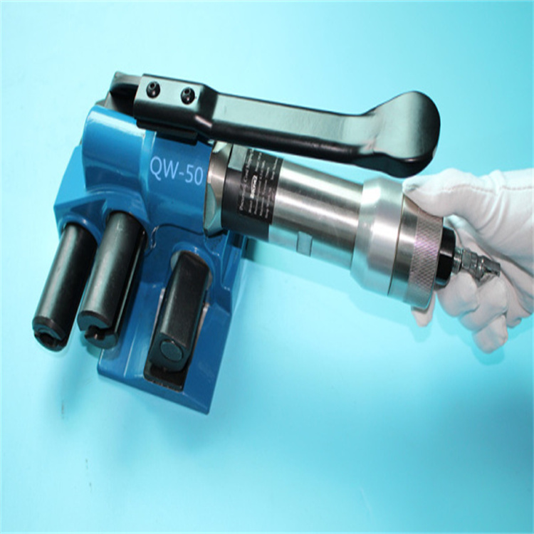 QW-50自动气动拉紧器电动收紧器哪个更实用
