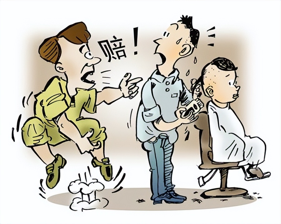女子被理发店剪发后续,母女发型事件