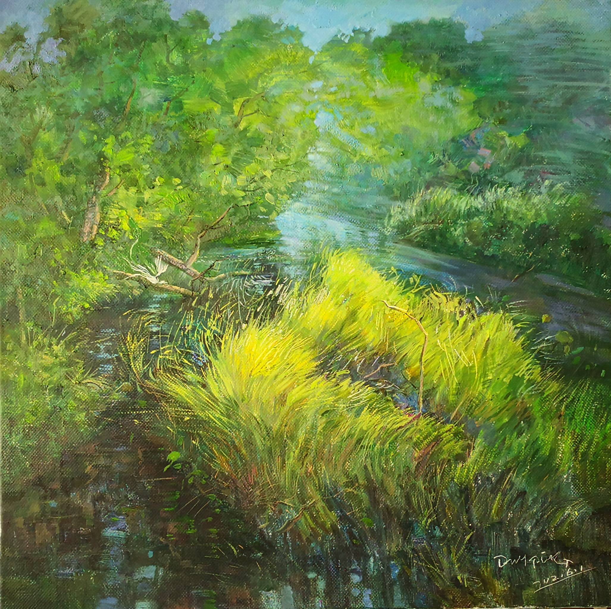 邓湘伟油画作品欣赏,夏卫平油画作品欣赏