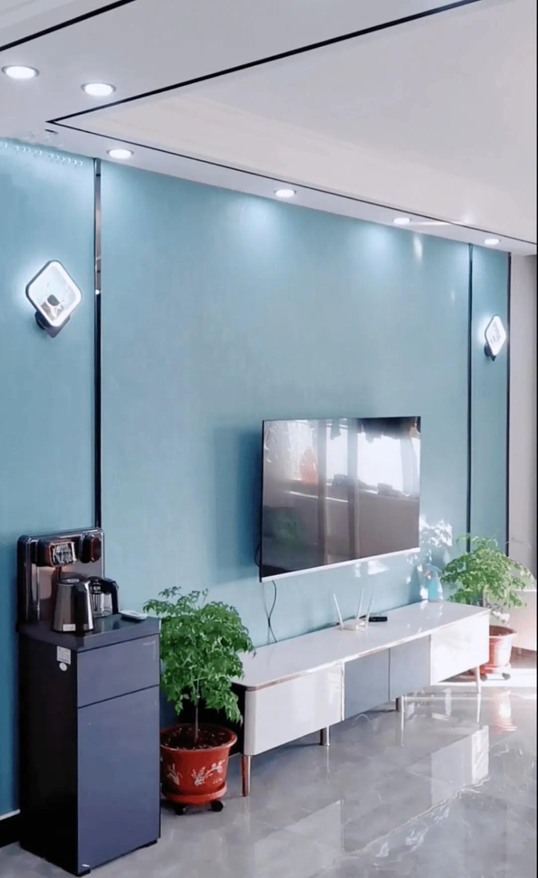 沙发背景墙简单大方好看,30款最新背景墙设计