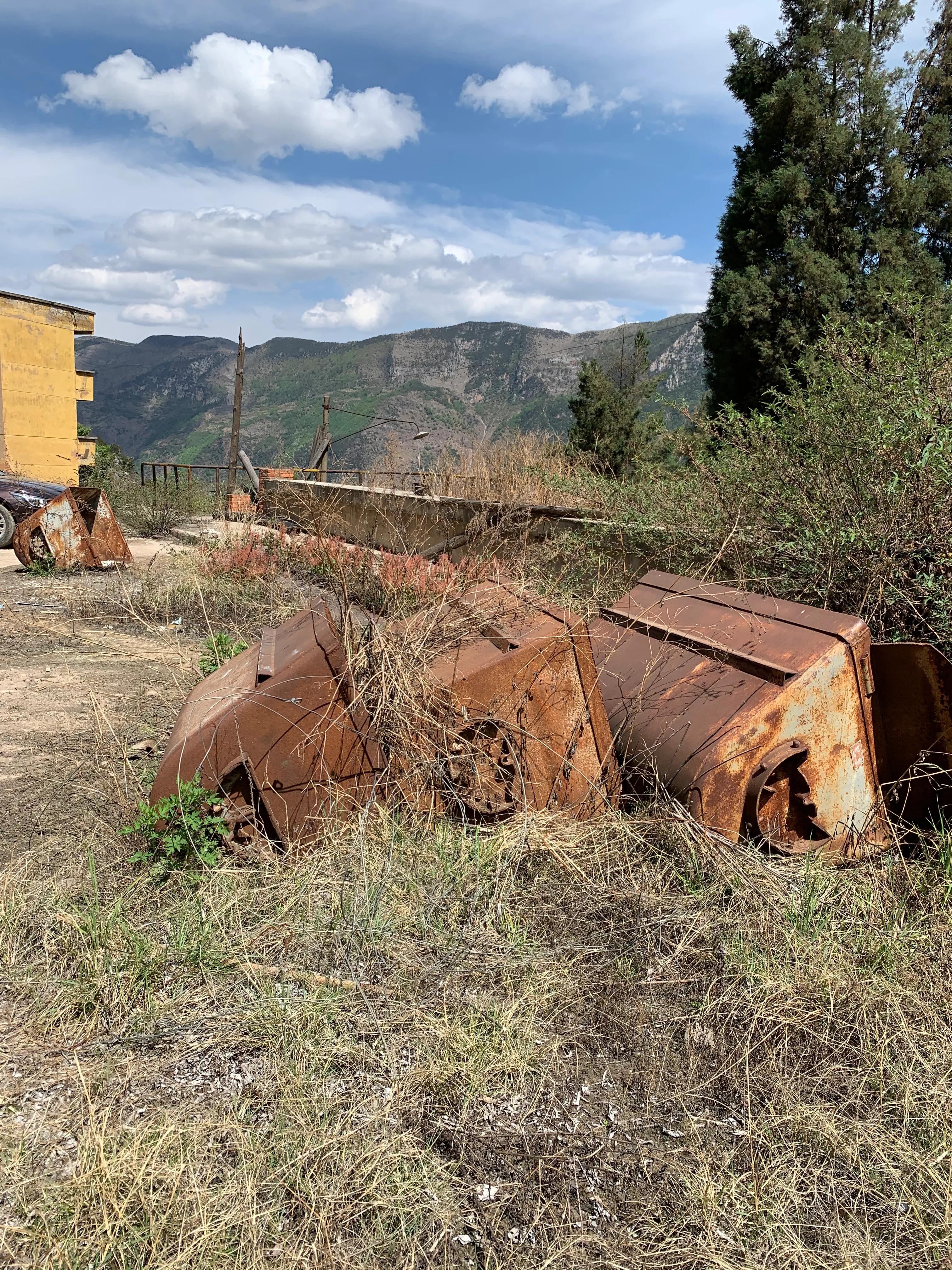 会泽县废弃矿山,云南南屏铅锌矿2024现状