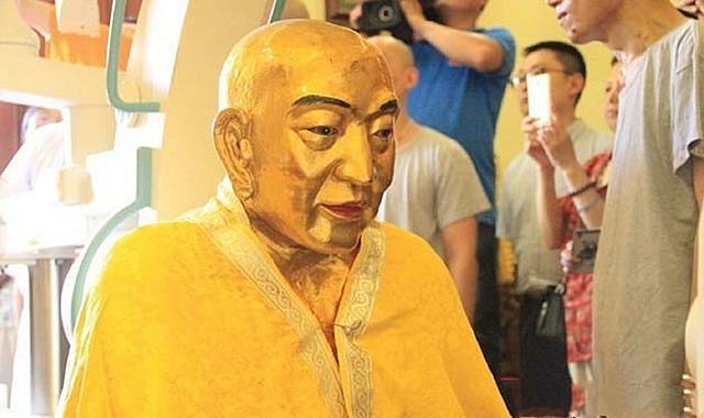 慈贤法师河北邯郸定慧寺,邯郸定慧寺慈贤法师真身