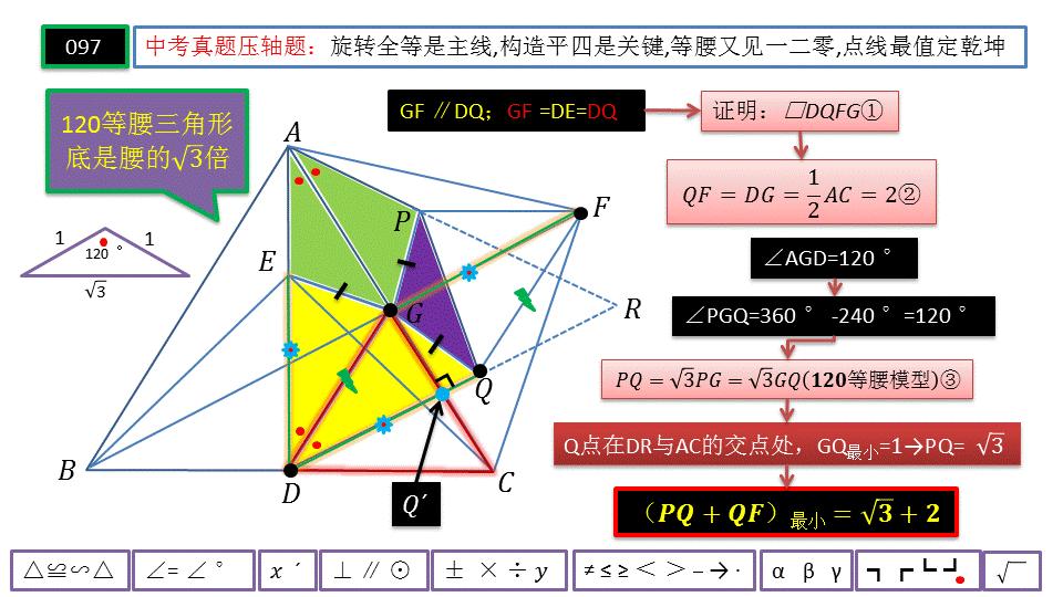 几何图形压轴题解题技巧,2022年中考数学几何压轴题讲解