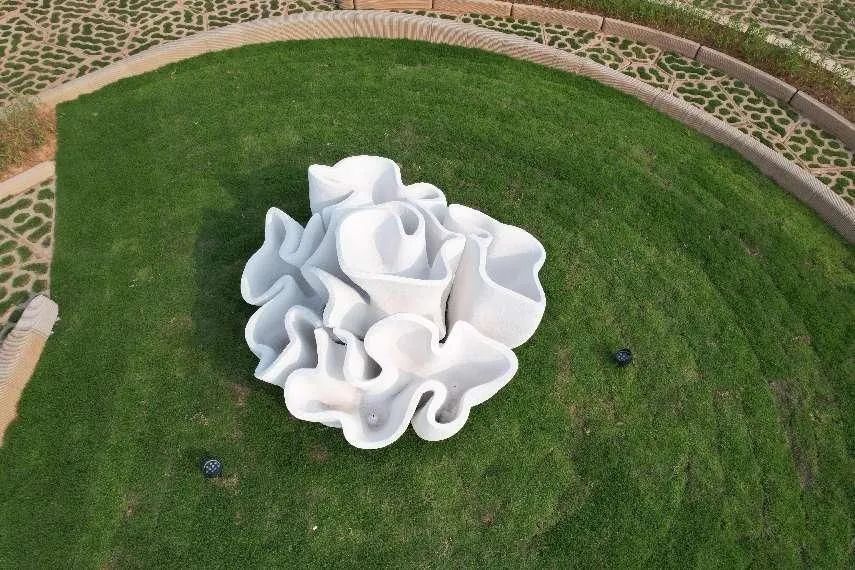 5523平方米，清华大学深圳国际研究生院3D打印城市公园