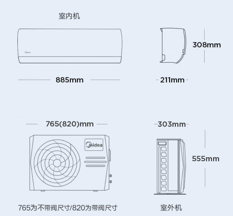 美的1.5匹酷省电型号,美的酷省电kfr-26gw-n8ks1