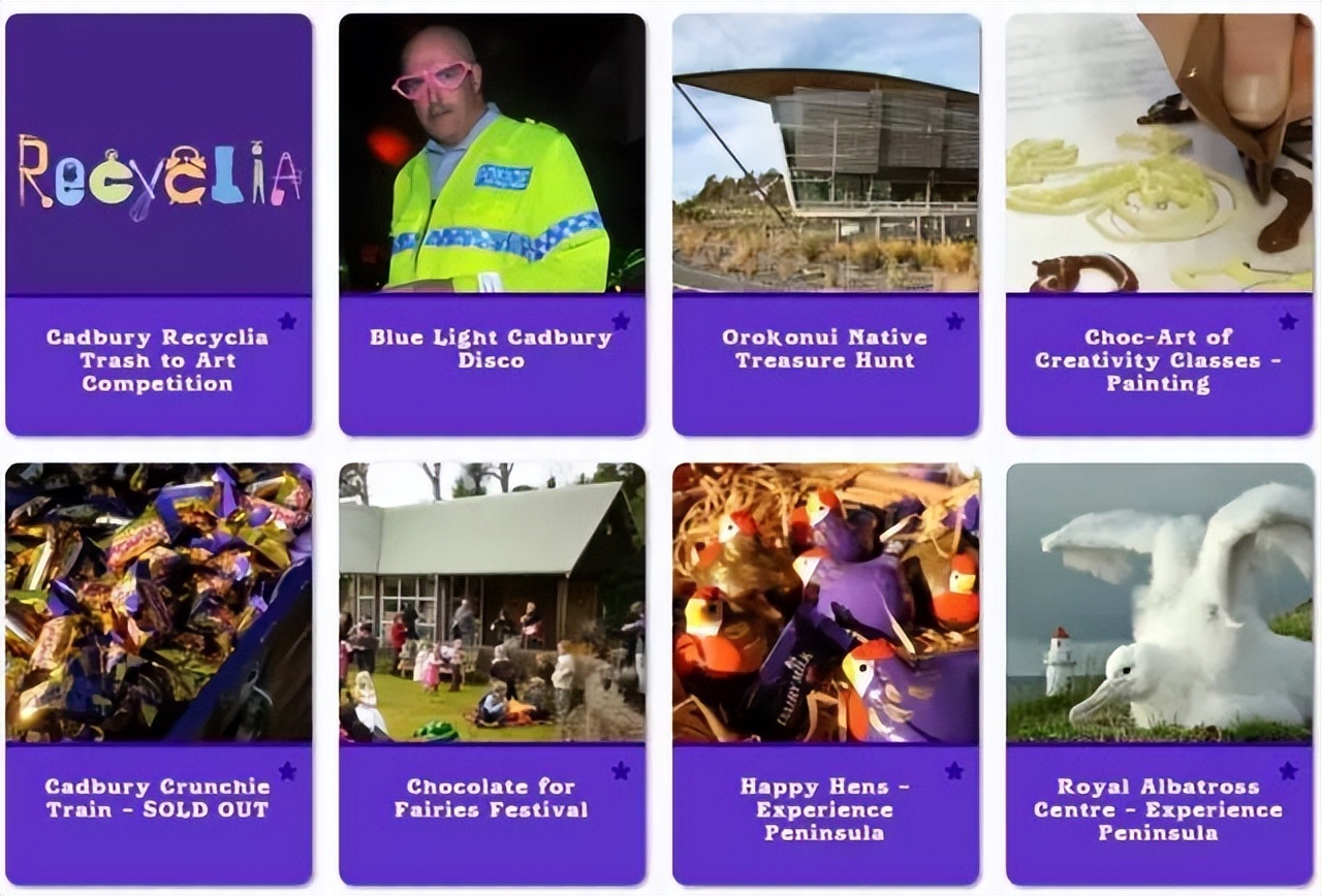 新西兰吉百利巧克力工厂,新西兰吉百利巧克力