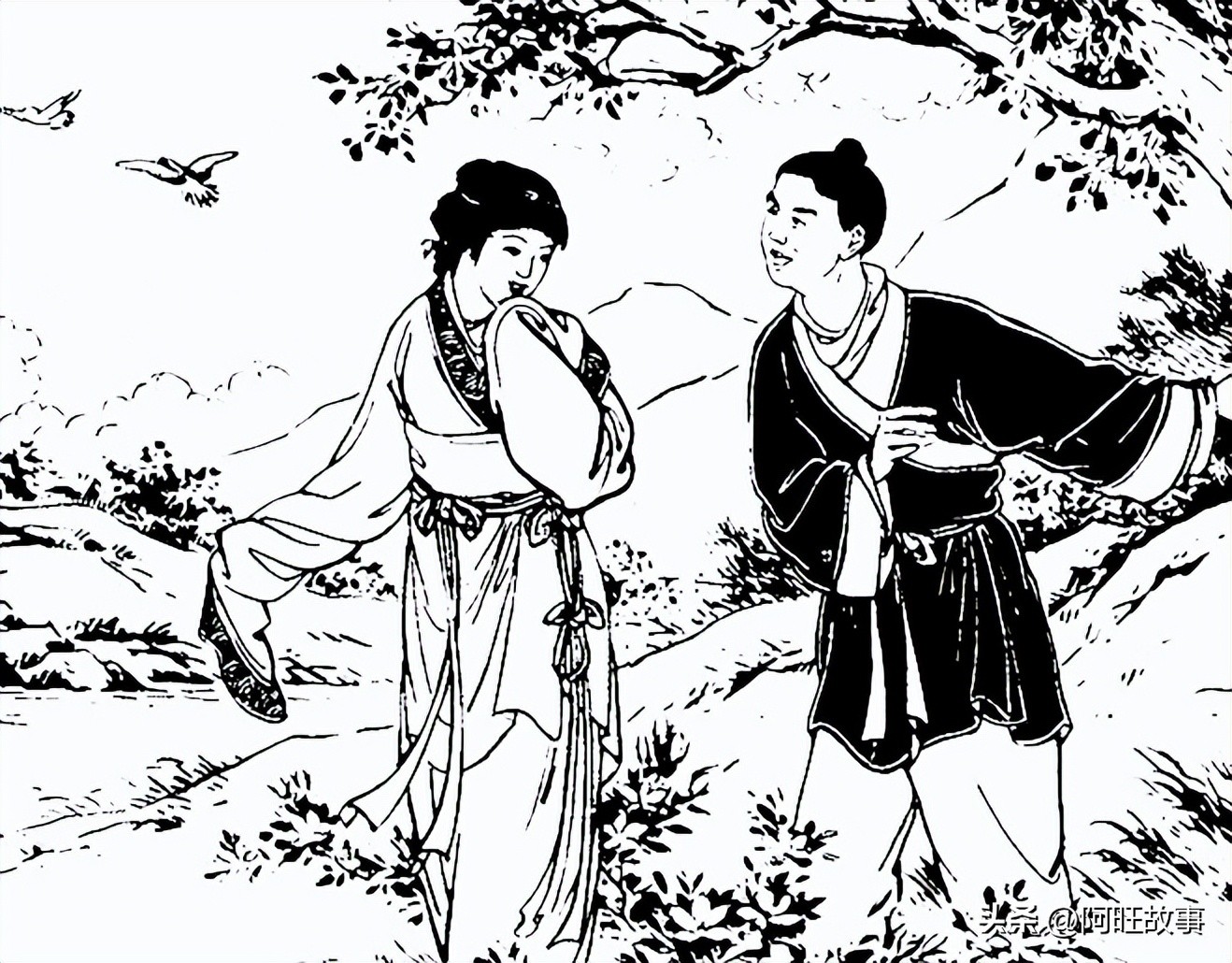 民间故事：县令贪淫，巨蛇吐出一颗珠子，泼皮惊叫：这是夜明珠！