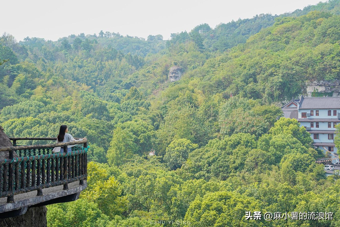 浙江绍兴有座千年大佛寺，有江南第一大石佛，许多影视剧都来取景