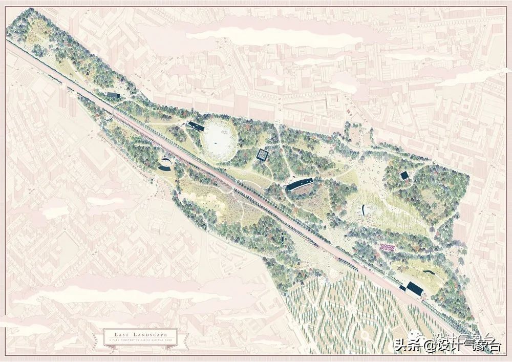 惜败扎哈事务所，但OMA的中国风方案留下一抹惊艳的色彩