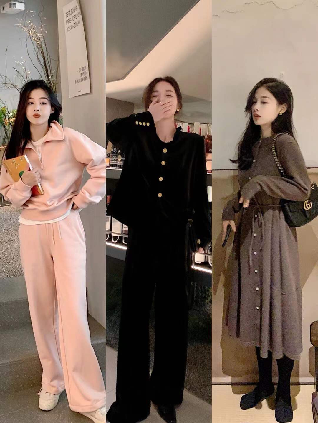 158小个子穿搭不露腿夏季,158裤长参考图高腰裤