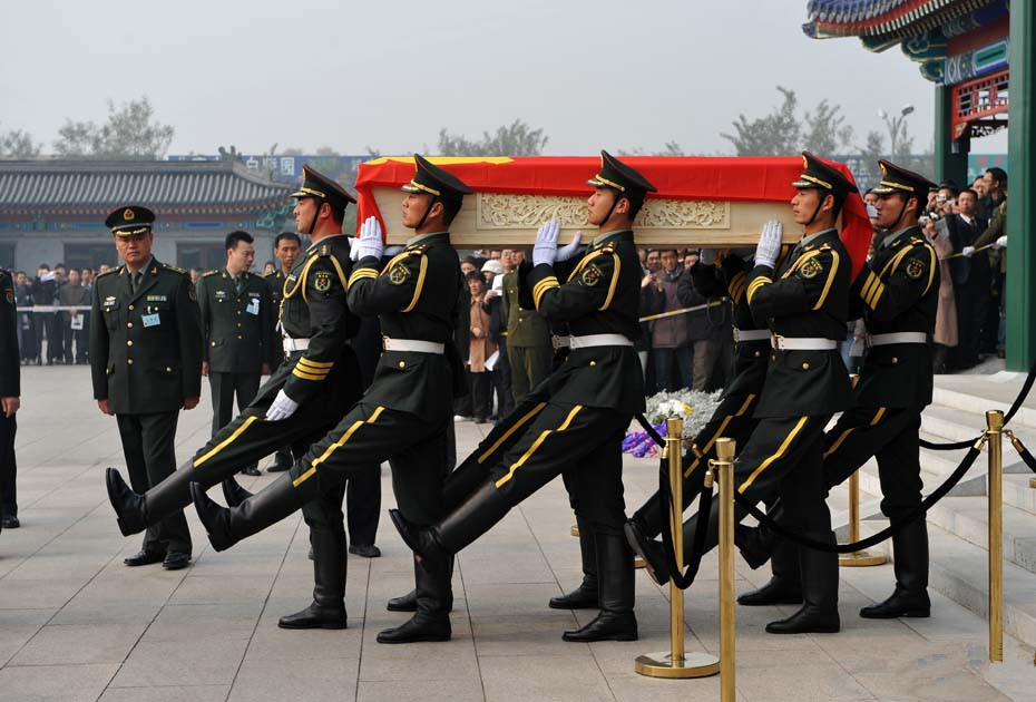 钱学森逝世追悼会全过程,钱学森追悼会珍贵影像