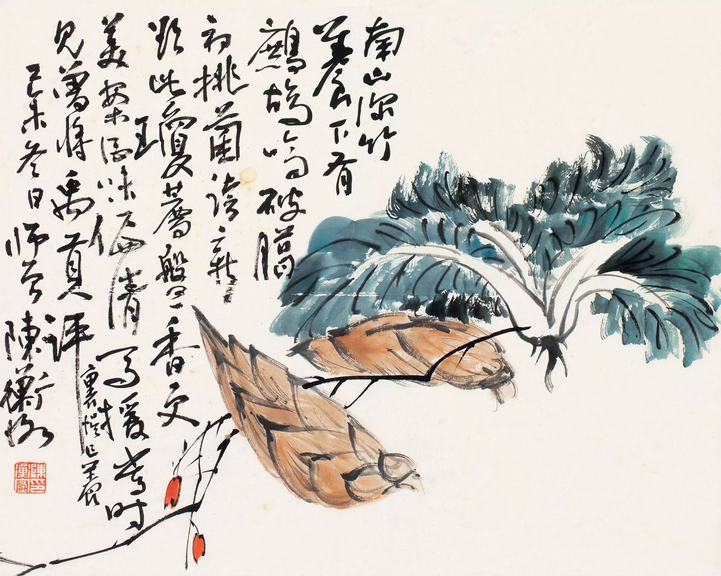 陈师曾100幅作品,陈师曾文人画之价值附105幅作品