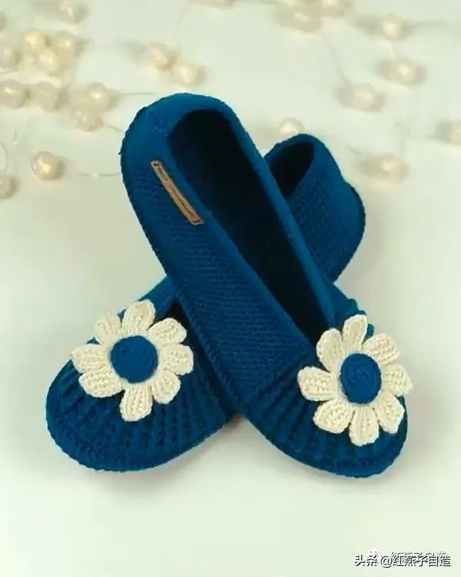 编夏天凉鞋,夏天冰丝线凉鞋镂空钩编教程