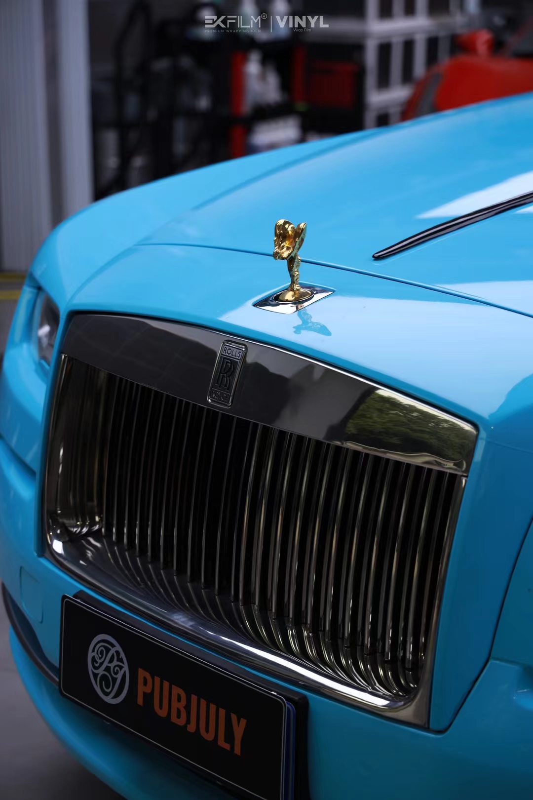 古思特个性贴膜,古斯特青柠绿改色膜