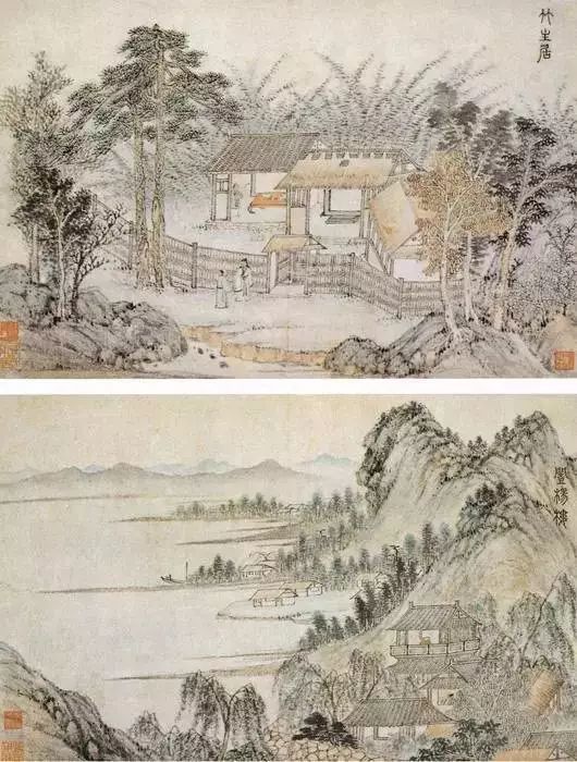 明代山水画100幅大饱眼福值得借鉴,明清高清山水作品欣赏