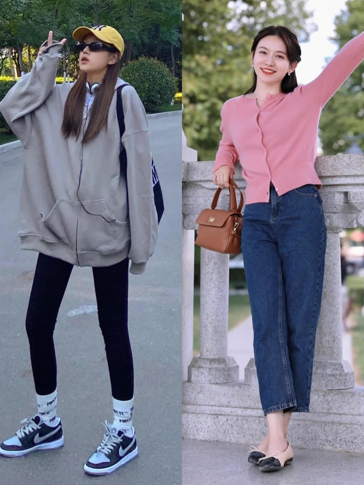 大腿粗阔大适合穿怎样的裤子,今年流行裤子不皱有垂感