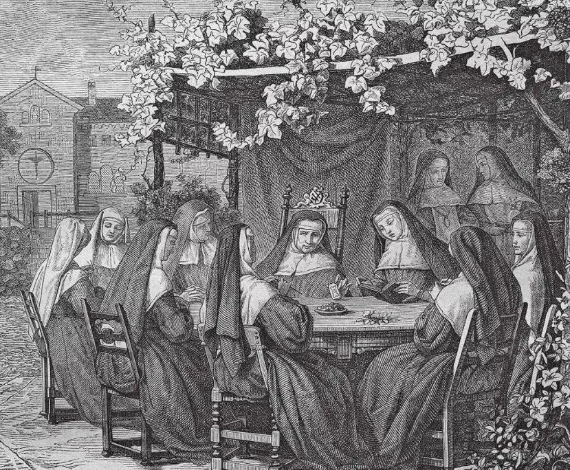 欧洲古代的修女,古代修女