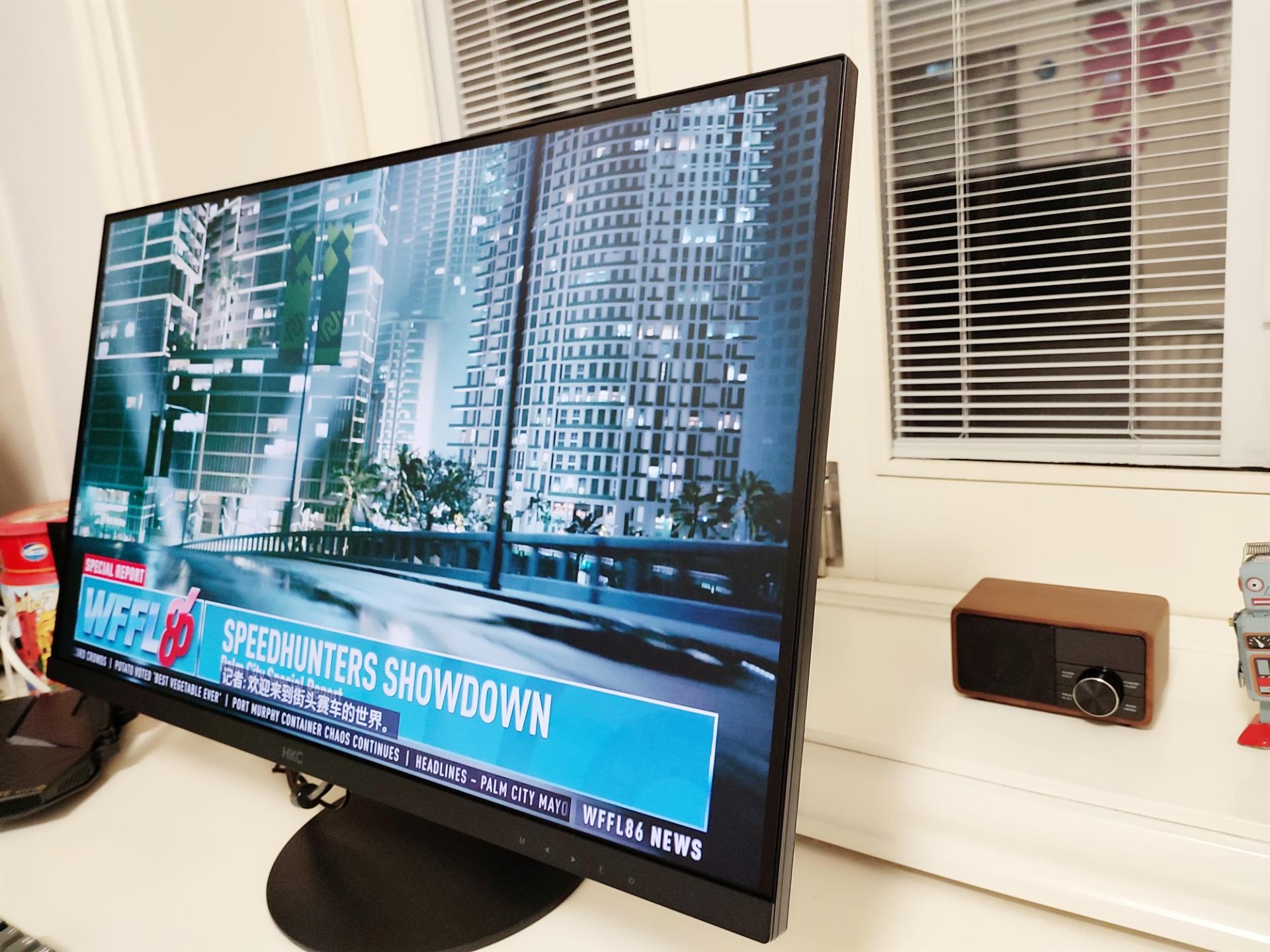 2K分辨率、画面更细腻也更清晰、HKCT2752Q显示器简评