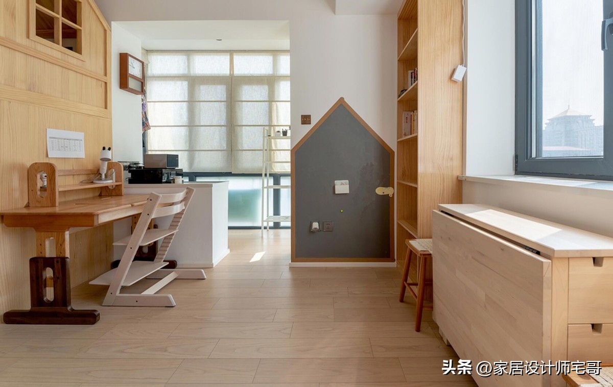 北京一家4口住36㎡老破小学区房，虽没客餐厅，却有满满的幸福感