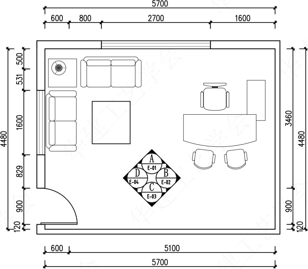 室内设计施工图符号识图教程,室内设计su全景图制作
