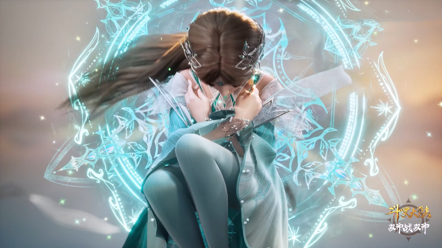 宁荣荣九彩神女造型,宁荣荣九彩神女神装照片