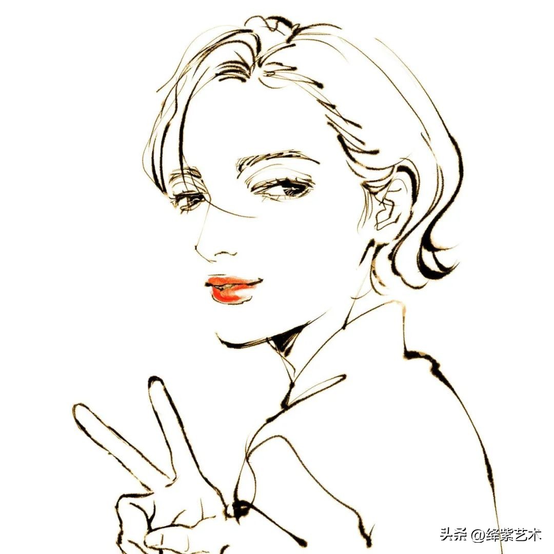 这位插画家描绘的短发女孩，长在我的审美上了，看了十分享受