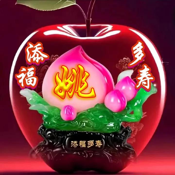 苹果姓氏微信头像一生平安,微信苹果姓氏头像图片大全