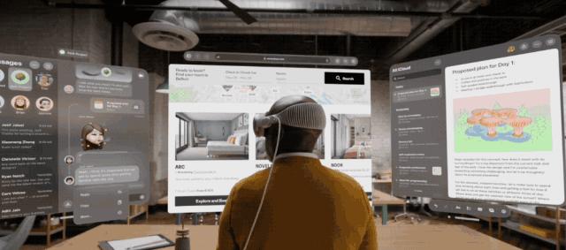 苹果新发布的visionpro头显,硬件风云